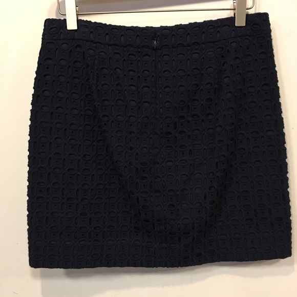 J. Crew Eyelet Skirt - Picture 3 of 8